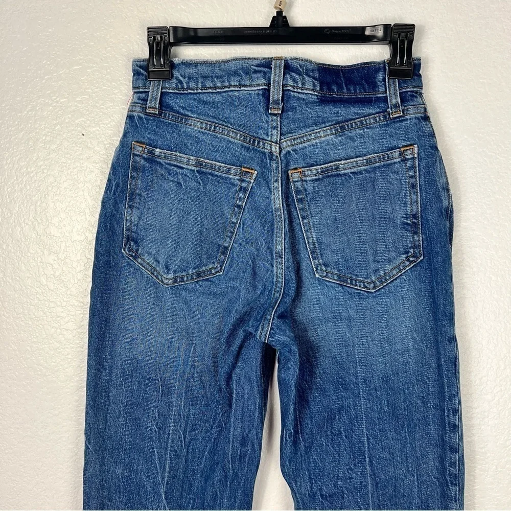 Abercrombie & Fitch 90s Straight Ultra High Rise Denim Jeans size 26 - Picture 5 of 7